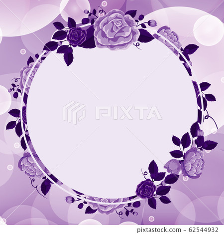 Background design with purple flowers 62544932