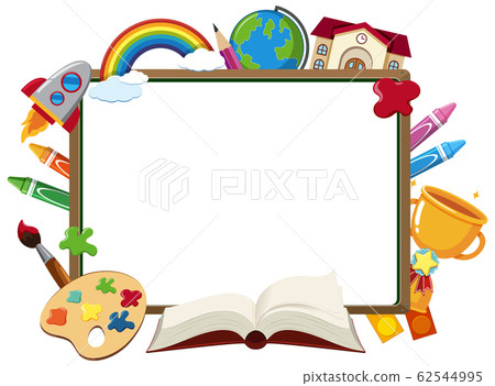 Banner template with arts Banner template with arts 62544995