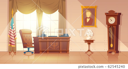 US President office interior cartoon US President office interior cartoon 62545240