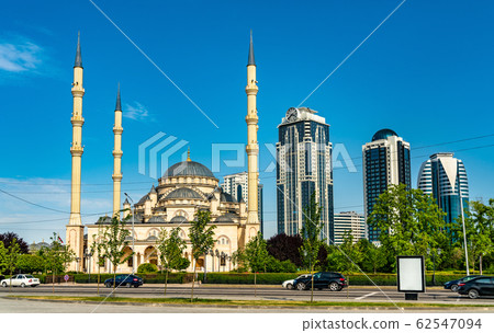 The Heart of Chechnya Mosque in Grozny, Russia The Heart of Chechnya Mosque in Grozny, Russia 62547094