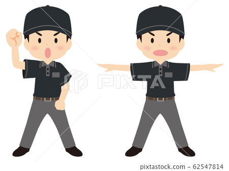 Baseball's referee 62547814