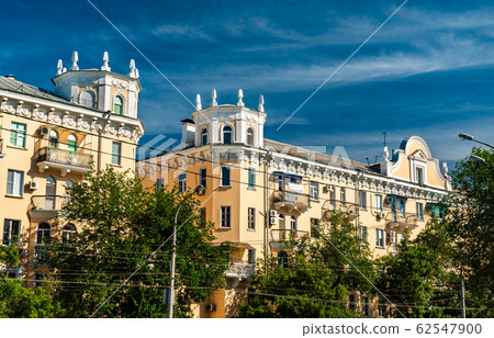 Buildings in the city centre of Astrakhan, Russia Buildings in the city centre of Astrakhan, Russia 62547900