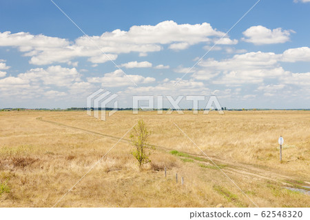 view from bird watchtower near village Hortobagy, 62548320