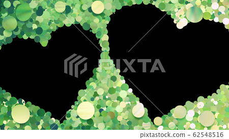 Glitter circle frame frame sequins 3d illustration background 62548516