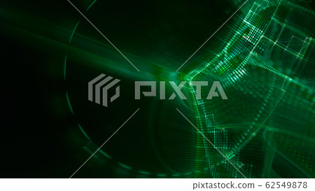Abstract green and black background element. 62549878