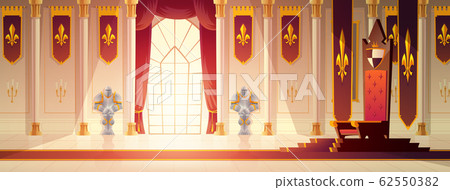 Historical museum exposition hall cartoon 62550382