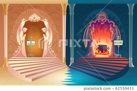 Closed heaven and opened hell gates Closed heaven and opened hell gates 62550433