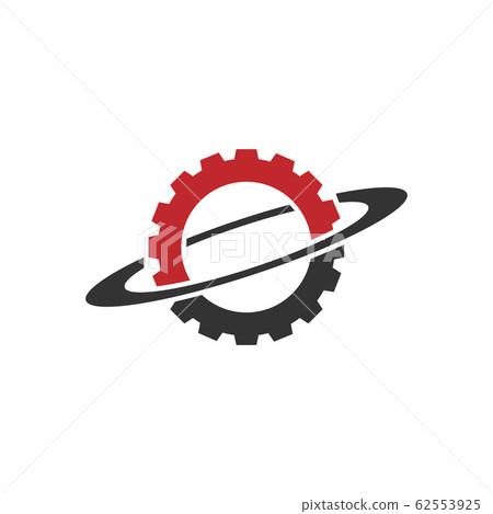Gear abstract color work industry logo vector Gear abstract color work industry logo vector 62553925
