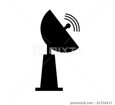 satellite dish icon satellite dish icon 62556411