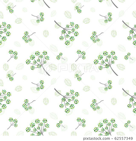 Monotone green flowers and leaves seamless pattern for decorative,fabric,textile,print or wallpaper Monotone green flowers and leaves seamless pattern for decorative,fabric,textile,print or wallpaper 62557349