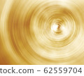 Wonder idea of graphic round curve wave as gold color background. Sound wave or water ripple. 62559704