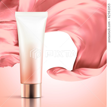 Blank cosmetic plastic tube Blank cosmetic plastic tube 62561053