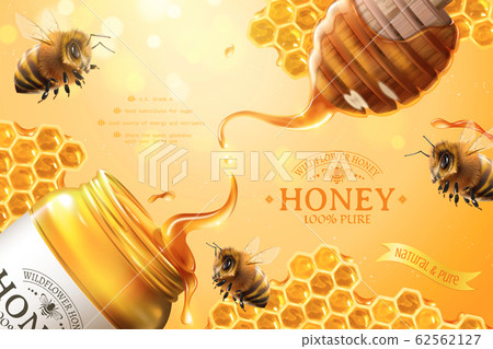Pure honey ads 62562127