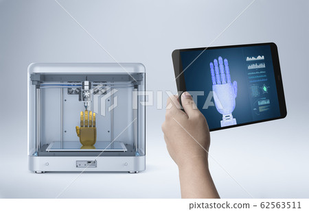 3d printer print robot hand 62563511