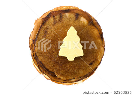 pancake with butter pancake with butter 62563825