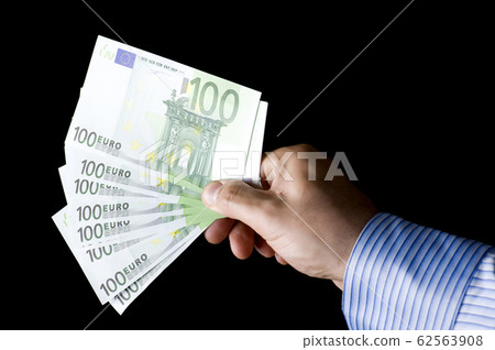 money on hand closeup money on hand closeup 62563908