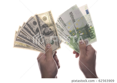 money on hand close up money on hand close up 62563909