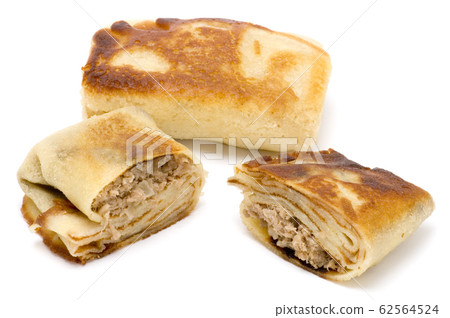 hot cake with meat hot cake with meat 62564524