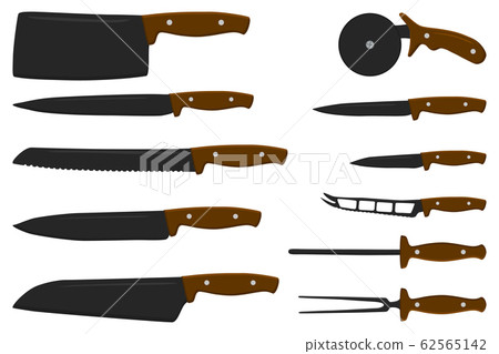 set different types knives different size for 62565142