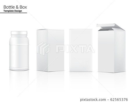 Medicine Bottle Mock up Realistic For Cosmetic and 62565376
