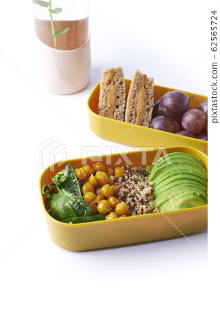 bento lunch with chickpeas and quinoa bento lunch with chickpeas and quinoa 62565724