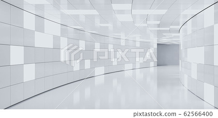 abstract white futuristic modern underground hallway hall 3d render illustration abstract white futuristic modern underground hallway hall 3d render illustration 62566400