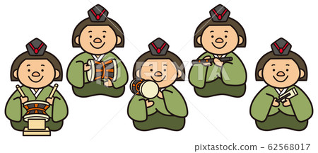 Five-folk musicians 62568017