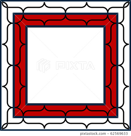 Ainu Pattern Frame 62569633