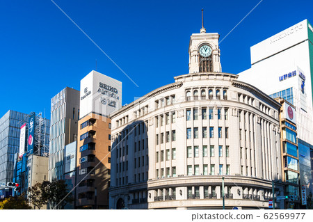 銀座圖片銀座4丁目十字路口 62569977