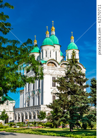Ascension Cathedral of Astrakhan Kremlin in Russia 62570711