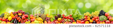 Various useful fruits and vegetables Various useful fruits and vegetables 62571118