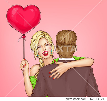 Couple celebrating engagement concept Couple celebrating engagement concept 62573121