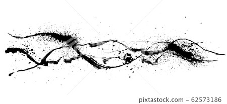 Wave, wave splash, handwriting 62573186