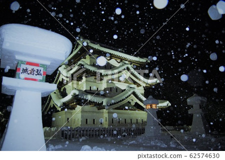 Hirosaki Castle Snow Lantern Festival 62574630