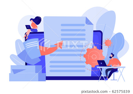 Digital transformation concept vector illustration. 62575839