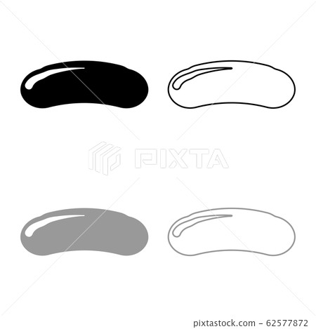 Soap icon outline set black grey color vector Soap icon outline set black grey color vector 62577872