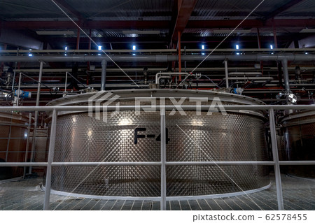 Whiskey distillery brewing building brewing tank 62578455