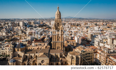 Aerial view of Murcia Cathedral Aerial view of Murcia Cathedral 62578717