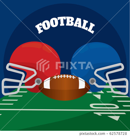 American football poster 62578728