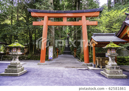 神奈川縣 箱根神社鳥居 照片素材 圖片 圖庫