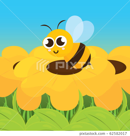 Cute bee cartoon Cute bee cartoon 62582017