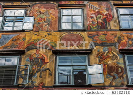 Painted house in Graz 62582118