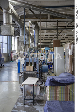 Industrial workshop of the factory for the 62582362