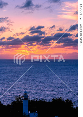 在越前海角的日落 62582854