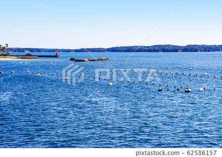 Ago Bay scenery seen from a sightseeing boat Ago Bay scenery seen from a sightseeing boat 62586157