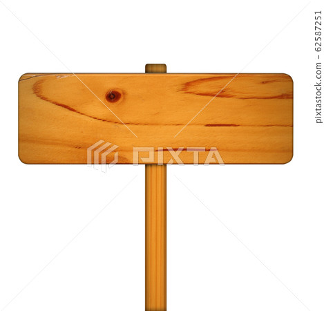wooden sign on white background with clipping path wooden sign on white background with clipping path 62587251