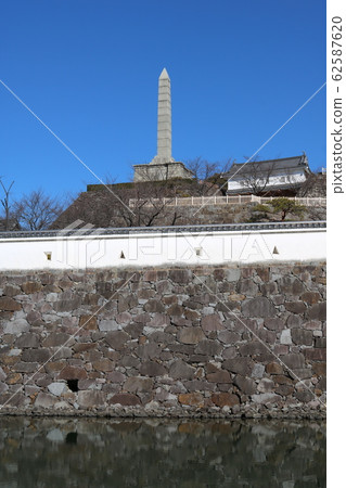 ■甲府城堡■舞鶴城公園■陽光■山梨縣■冬天 ■甲府城堡■舞鶴城公園■陽光■山梨縣■冬天 62587620
