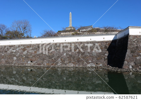 ■ Kofu Castle ■ Maizuru Castle Park ■ Sunny ■ Yamanashi Prefecture ■ Winter ■ Kofu Castle ■ Maizuru Castle Park ■ Sunny ■ Yamanashi Prefecture ■ Winter 62587621