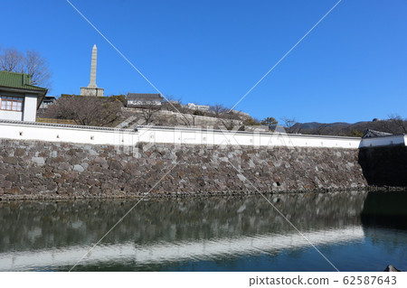 ■甲府城堡■舞鶴城公園■陽光■山梨縣■冬天 ■甲府城堡■舞鶴城公園■陽光■山梨縣■冬天 62587643