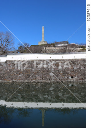 ■甲府城堡■舞鶴城公園■陽光■山梨縣■冬天 62587646